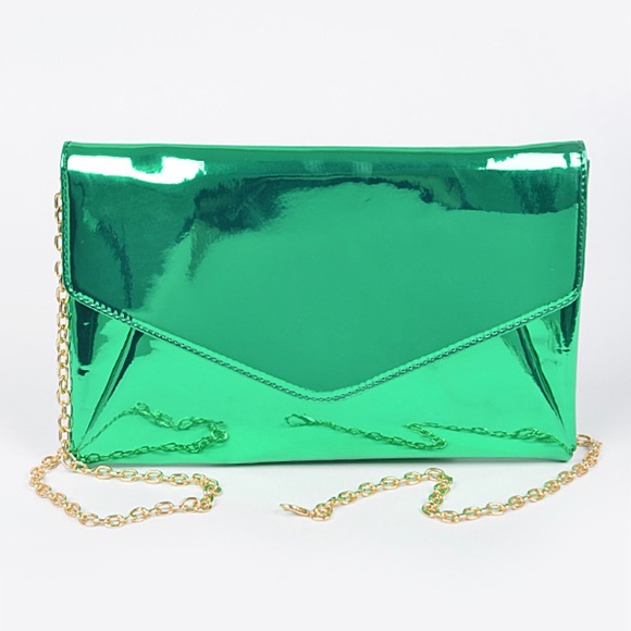 Handbags - METALLIC PURSE